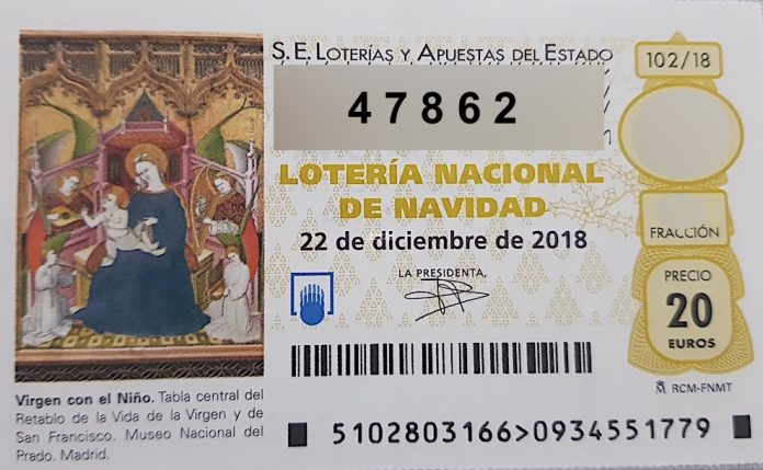 El 47.862 está dotado con 6.000 euros al décimo.