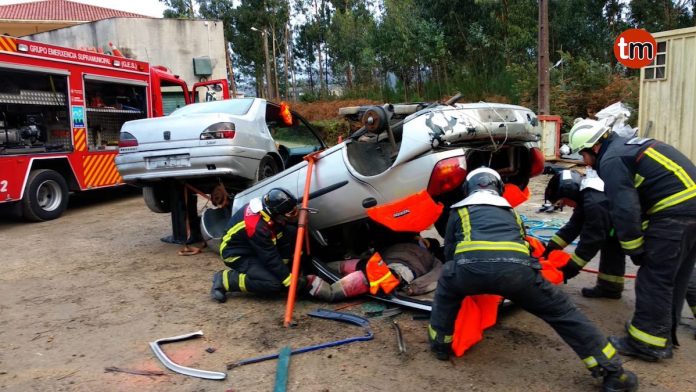 El GES de O Val Miñor realiza un simulacro de excarcelación