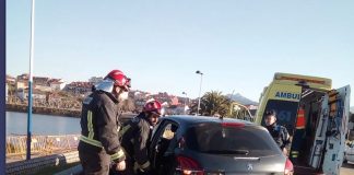 Primer accidente del año en Sabarís
