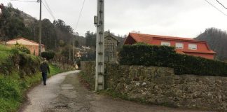 Nigrán pavimenta trece calles de la parroquia de Camos