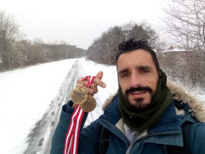 El guardés Damián Alonso se proclama doble campeón de Europa de Remoergometro