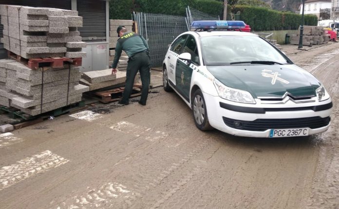 Investigan a un vecino de Nigrán por el hurto de piedra de una obra pública en Gondomar