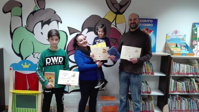 Os mellores lectores da biblioteca do Rosal