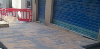 A rúa concepción arenal de A Guarda deixa ver a súa nova imaxe