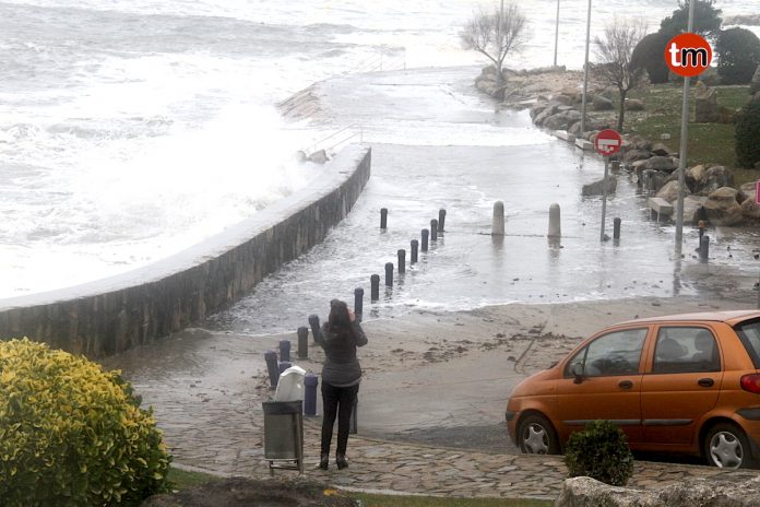 temporal_paseo_maritmo_aguarda Temporal paseo marítimo de A Guarda el 3 de febrero de 2017