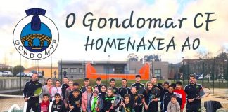 O Gondomar CF homenaxea ao Club Tenis