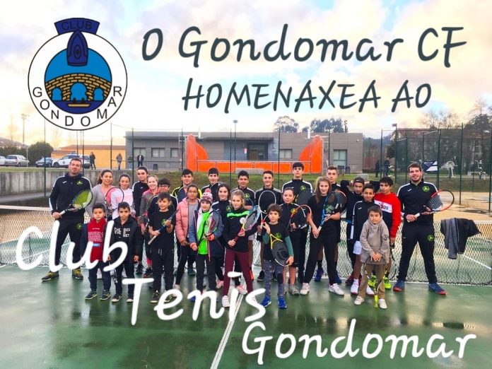O Gondomar CF homenaxea ao Club Tenis