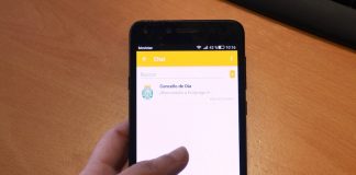 Oia comunica a súa actividade a través dun servizo de mensaxería instantánea para móbil