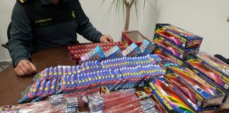 Intervienen en Baiona algo más de 3.300 unidades de artificios pirotécnicos descatalogados