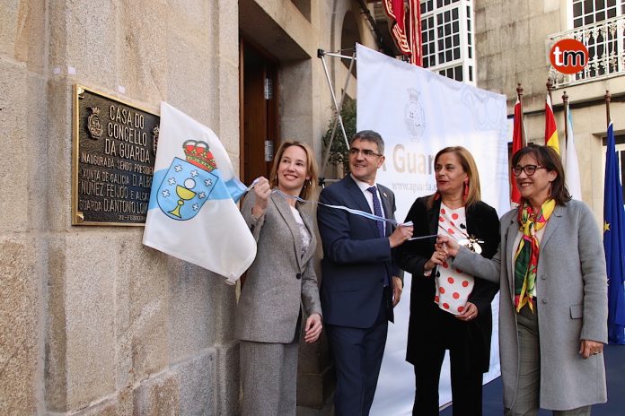 A Guarda inaugura oficialmente la nueva Casa del Concello