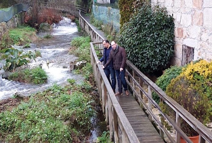 Baiona reacondicionará la pasarela de madera que une la playa de Santa Marta con Baiña