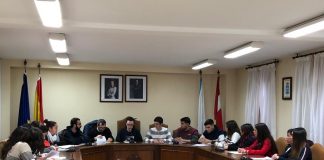 Alumnos da Guarda participan nun Pleno Escolar