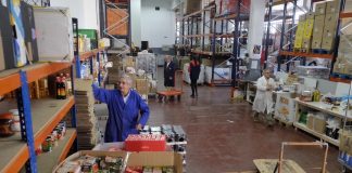El Banco de Alimentos de Vigo repartió cerca de 1,8 millones de kilos de comida durante 2018