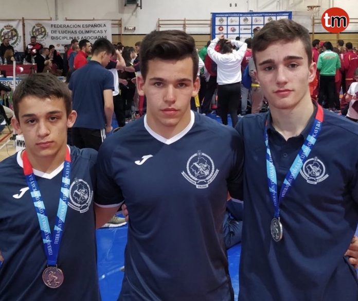 El baionés Anxo Uzal se proclama subcampeón de España de Lucha Olímpica