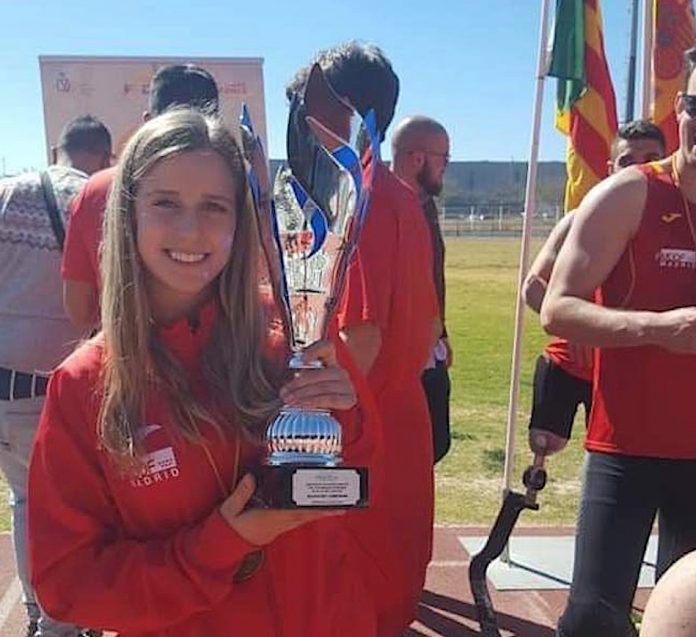 La gondomareña Desirée Vila se proclama campeona de España de atletismo adaptado