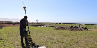 Usan un georadar para buscar más salinas romanas en A Guarda