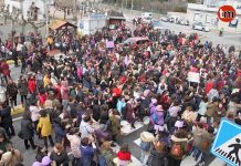 Concentración polo M8 na Ramallosa Concentración 8M en A Ramallosa 2018