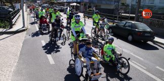 Alumnos de intercambio de Mánchester celebran el Día de la Bicicleta en Nigrán y Baiona
