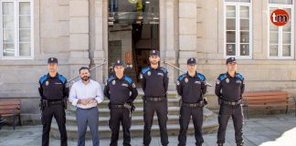 Cuatro nuevos auxiliares refuerzan la plantilla de la Policía Local de Gondomar