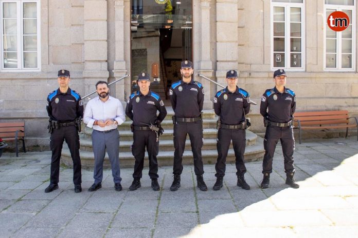 Cuatro nuevos auxiliares refuerzan la plantilla de la Policía Local de Gondomar