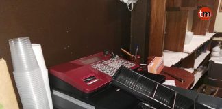 Los ladrones desvalijan la “Taberna do Abrente” en Baiona