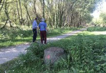 Jornada de sensibilización medioambiental y de limpieza en la senda y río Muíños