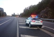 Un accidente entre cinco vehículos en O Porriño se salda con cuatro trasladados GUARDIA CIVIL DE TRÁFICO