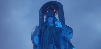 Virgen Roca Azul