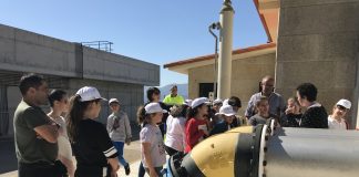 Nigrán celebra el Día Mundial del Agua con la visita de alumnos del CEIP Da Cruz a la planta potabilizadora