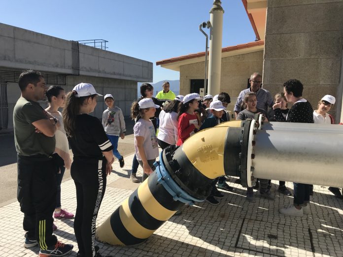 Nigrán celebra el Día Mundial del Agua con la visita de alumnos del CEIP Da Cruz a la planta potabilizadora