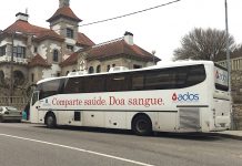 Una unidad móvil de donación de sangre visita este jueves A Guarda