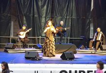 A Guarda honra a la patrona de los marineros, la Virxe do Carme