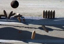 El parque de A Palma acoge la liga de bolos celta en las categorías de infantil y alevín