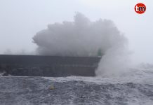 Activada la alerta naranja por temporal costero en los litorales de A Coruña y de Pontevedra
