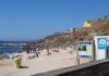 Los arenales de Baiona ponen fin a la temporada de verano con el remate del servicio de socorrismo
