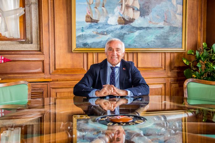 Jose Luis Alvarez presidente del Monte Rea l Club de Yates_baiona1