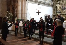 La Iglesia Parroquial de A Guarda acogió el tradicional concierto de villancicos