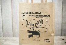 Concello y Ovalmi inician el reparto de bolsas y sobres de la campaña “Este Nadal Merca en Nigrán”