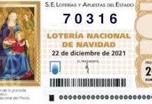 Lotería de Navidad 2021: Quinto premio 70316