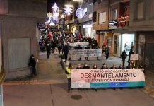 Manifestación en Vigo en defensa da sanidade pública