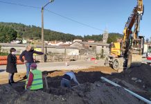 Comienza la transformación de la carretera que une Tabagón, As Eiras y Goián