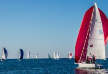 El viento impide a los J80 estrenarse en Baiona