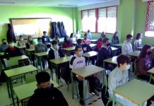 Alumnos del IES Auga da Laxe reciben una sesión de meditación-mindfulness para reducir el estrés