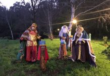 Los Reyes Magos visitaron A Guarda