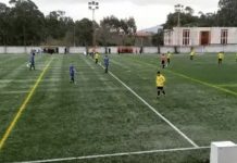 Tablas en A Sangriña entre el Guardés y la U.D. Barbadás
