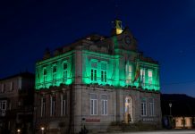 Gondomar se ilumina de verde por el Día Internacional de Lucha Contra el Cáncer