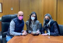 La porriñesa Emma Rodríguez, premio extraordinario a la excelencia académica de la UVIGO