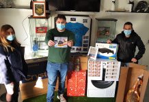 Un joven de Nigrán gana la macrocesta de Navidad de O Rosal