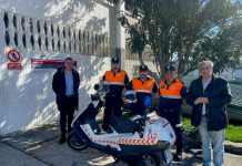 El Concello entrega a Protección Civil de Tui una motocicleta