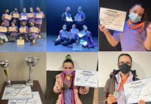 Cinco premios para la escuela Attitude de A Guarda en el Concurso Nacional de Danza